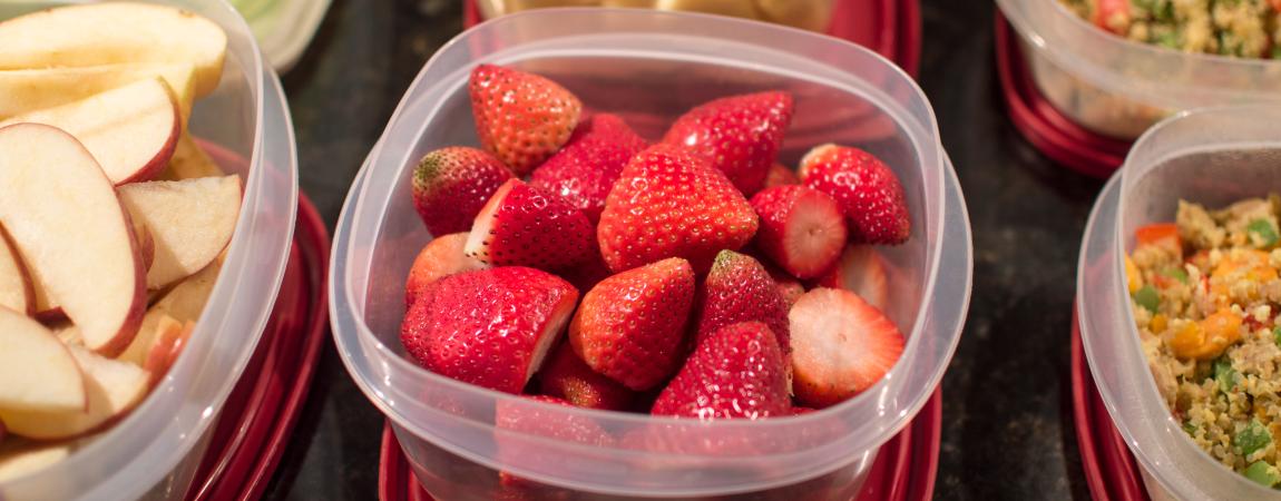 Meal Prep in Tupperware